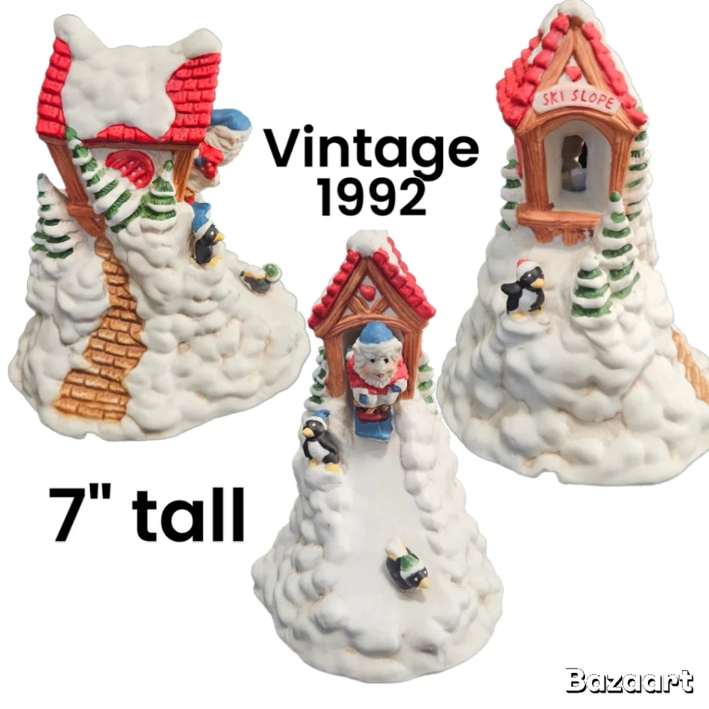 American Greetings Festive / Christmas Village / Tea Lights / Bundle Of Three - Picture 3 of 5